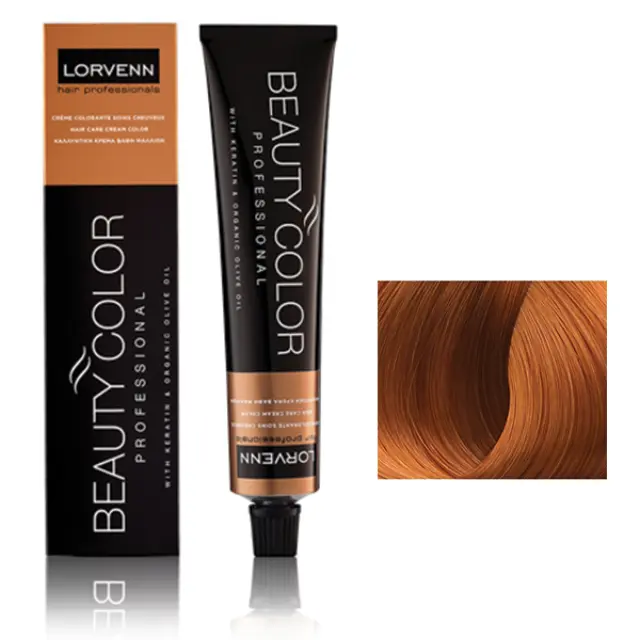 Lorvenn Beauty Color Professional 70ml 8.43-Χρυσό Πορτοκαλί