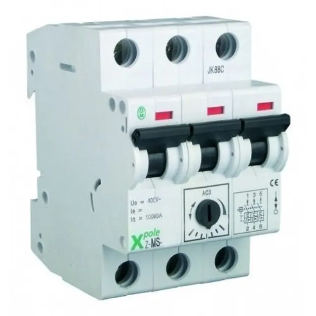 Z-MS-2,5/3 Motor-Protective Circuit-Breakers, 1,6-2,5A, 3p