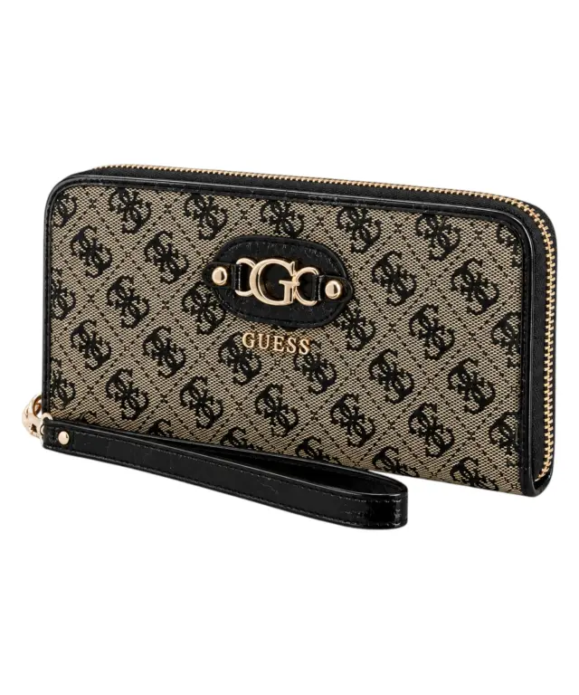 Guess - Γυναικείο Πορτοφόλι Samantha SLG SWJT2313146-BLA Ανθρακί 2