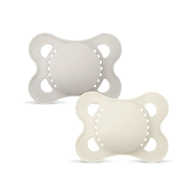 MAM - Original Natural Rubber Pacifiers - Neutral - 0-6 months - Baby and Children