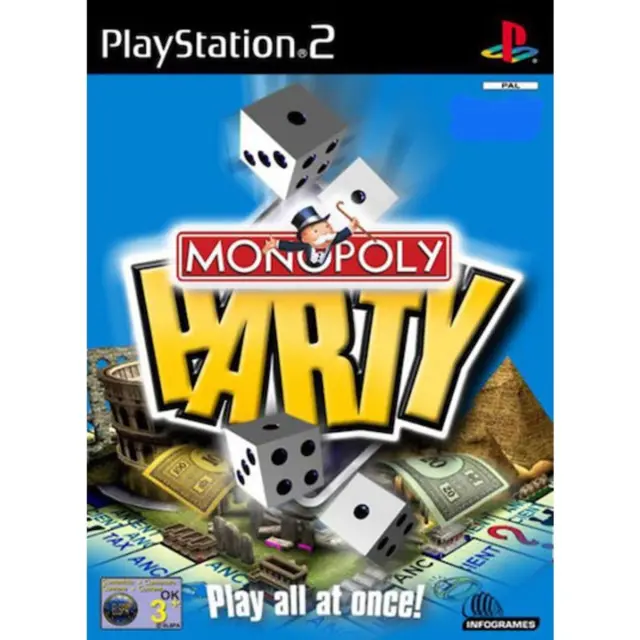 PS2 USED Monopoly Party