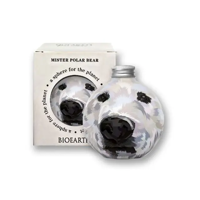 Bioearth Mister Polar Bear Shampoo + Shower Gel με Άρωμα Ταλκ- Βρώμη 250ml