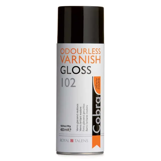 Γυαλιστερό Βερνίκι Cobra Άοσμο σε Σπρέι 400ml