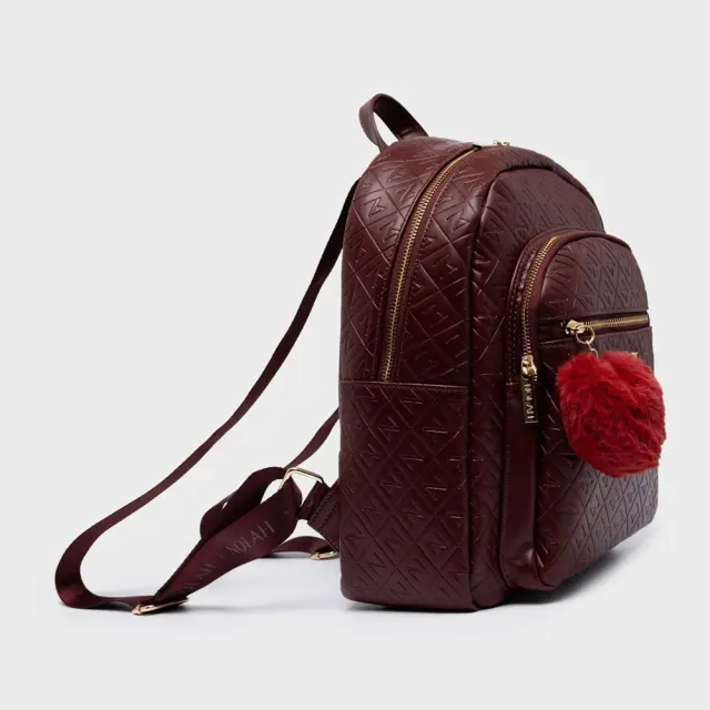 Τσάντα Πλάτης Lion Burgundy Nolah 2