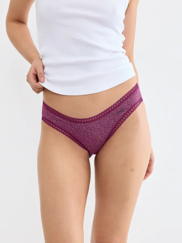Sloggi Βαμβακερά Σλιπ Go Crush Mini Limited Edition 3-Pack 3