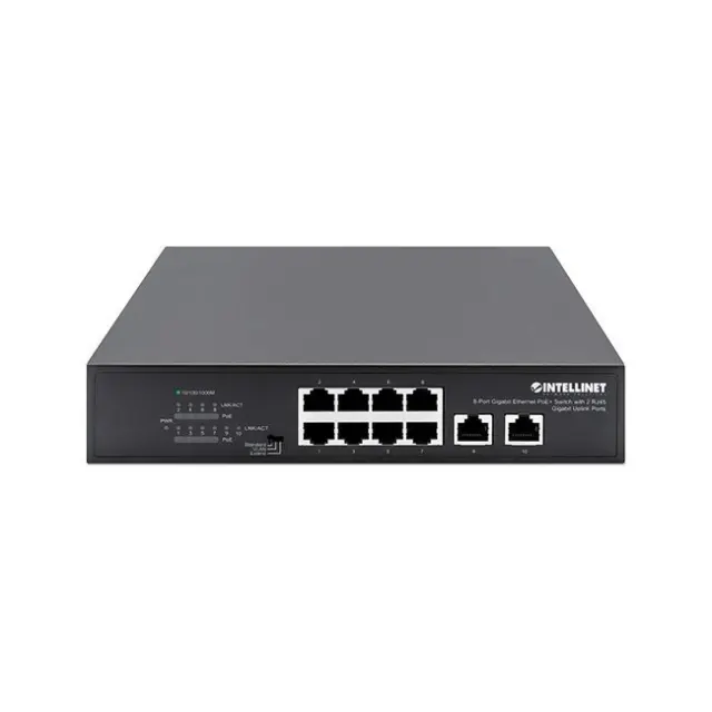 Intellinet Unmanaged Switch 8port Gigabit PoE+ (561402)