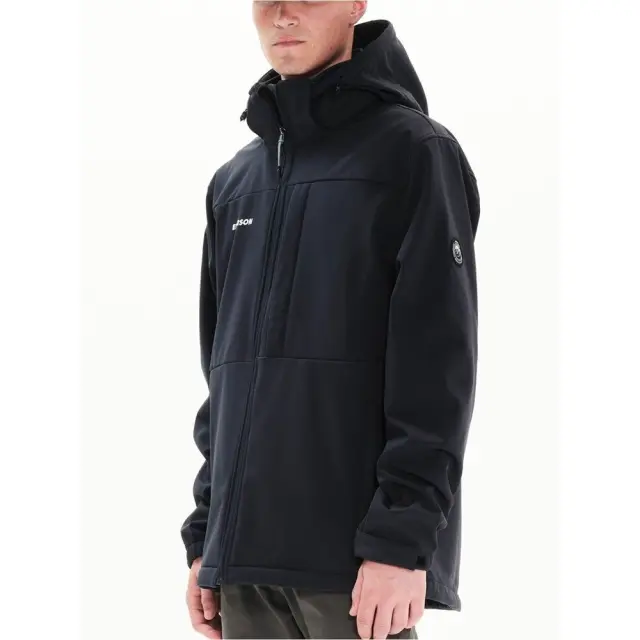 Emerson Soft Shell Jacket Det/ble Hood (222.EM11.26-Navy Blue) - Μπλέ 2