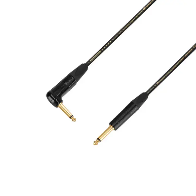Adam Hall K5IPR0450 5Star Series Καλώδιο Οργάνων 1/4 Mono Jack - 1/4 Mono Jack 4,5m Μαύρο
