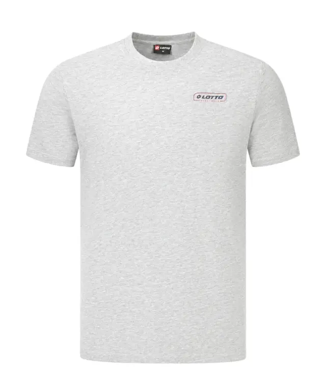 Lotto - Ανδρικό Κοντομάνικο Αθλητικό T-Shirt 466013-GREYME Γκρι