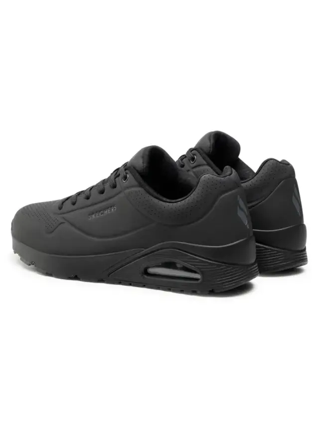 SKECHERS Uno-Stand On Air Μαύρο 183004-B - 46 3