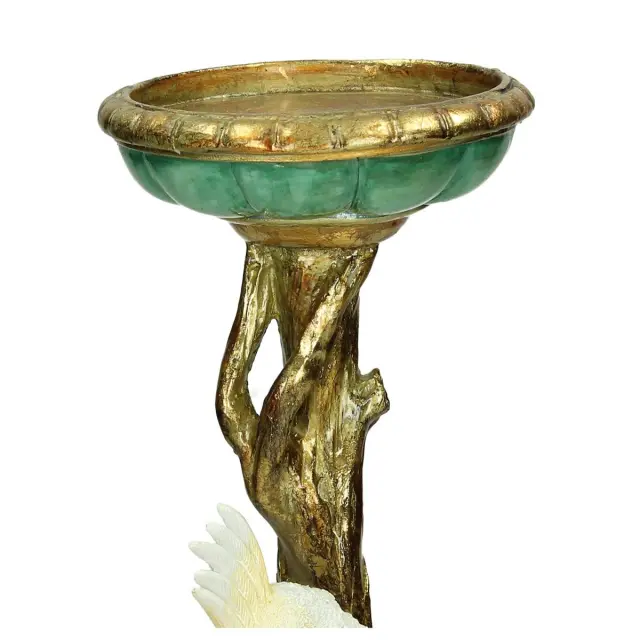 Κηροπήγιο Κοκατίλ Πολύχρωμο Polyresin 13x10x35.2cm 3
