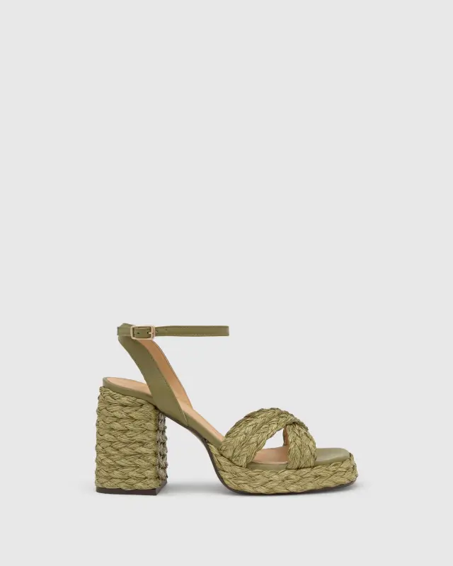 CASTANER SHOES VALERIETTE/258 OLIVE (025555 GREEN) - 41