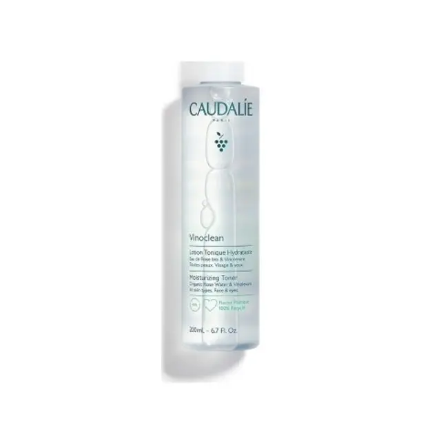 Caudalie Vinoclean Moisturizing Toner Ενυδατική Λοσιόν Καθαρισμού και Ντεμακιγιάζ για Πρόσωπο και Μάτια για Κάθε Τύπο Επιδερμίδας, 200ml