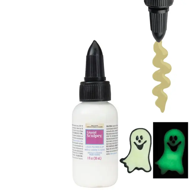 Υγρός Πολυμερικός Πηλός Sculpey Glow (Φωσφορίζει στο Σκοτάδι) - 30ml