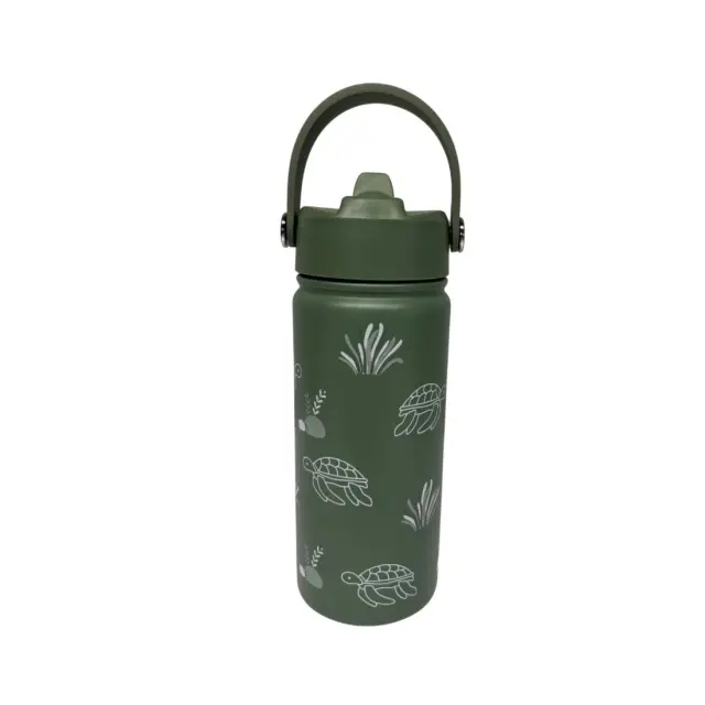 Ανοξείδωτο Μπουκάλι Θερμός In A Fast World Be A Turtle 500ml ABO