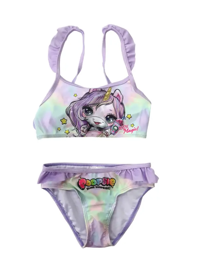 Μαγιό Σετ Μπικίνι Poopsie Turquoise 80802230010 - 8-9 Y (128- 134cm)