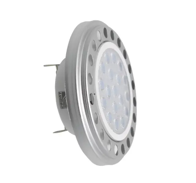LED ΛΑΜΠΑ ΑΛΟΥΜΙΝΙΟΥ AR111 12W 12VAC/DC 38° 4000Κ ΛΕΥΚΟ