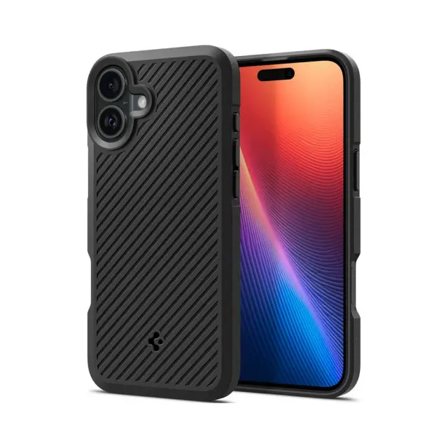 Spigen ACS08220 Core Armor Case Apple iPhone 16 Matte Black 2