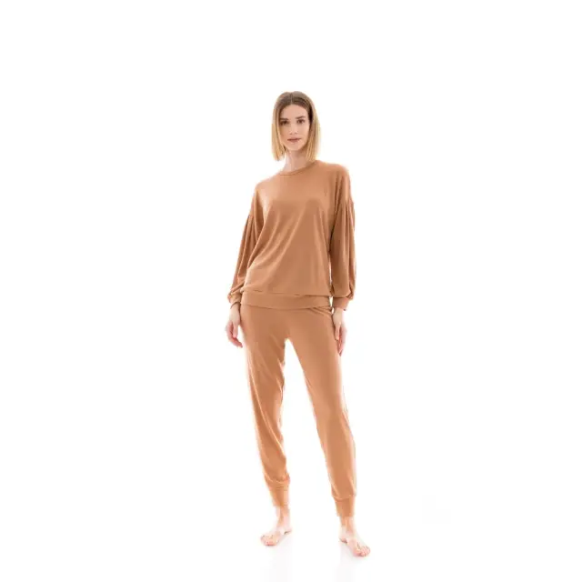 Πιτζάμα Homewear SOLID SOFT JACQUARD W1422 Pink Label - XXL 2