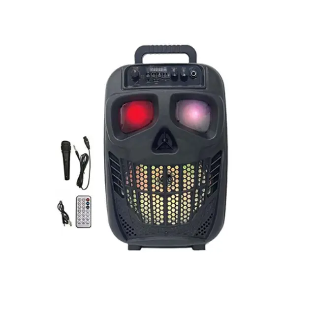 Σύστημα Karaoke με Ενσύρματo Μικρόφωνo QS-1803 σε Μαύρο Χρώμα