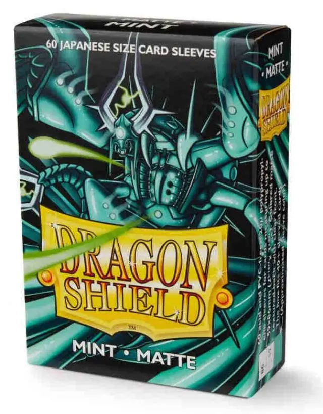 Dragon Shield Small Sleeves - Japanese Matte Mint (60 Sleeves)