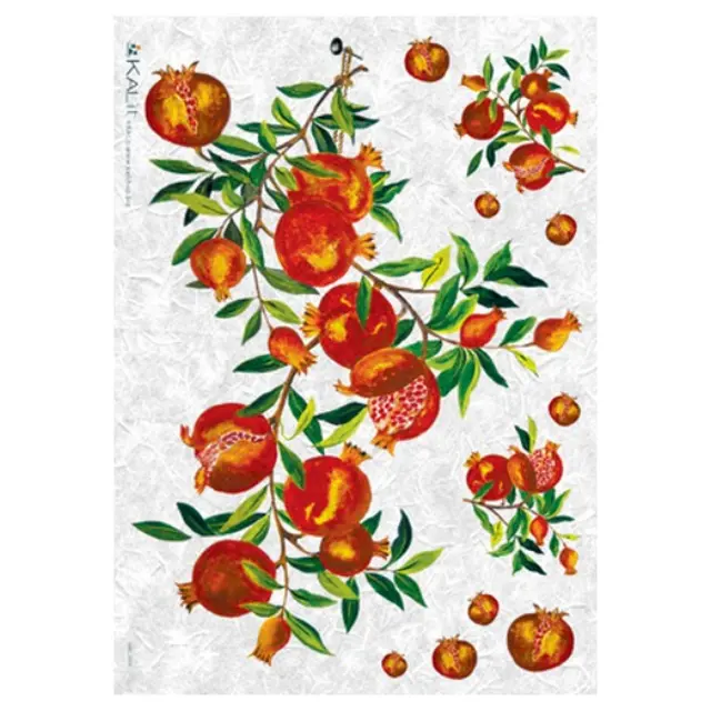 Ριζόχαρτο για Decoupage Ρόδια μεγάλα 32x45cm, FOOD_0034