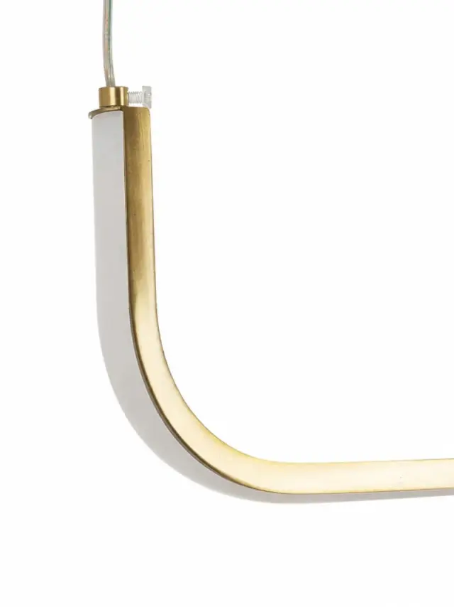 Χρυσό Κρεμαστό Φωτιστικό LED CCT 120cm kelvo LINARIA 36W με Χειριστήριο 3