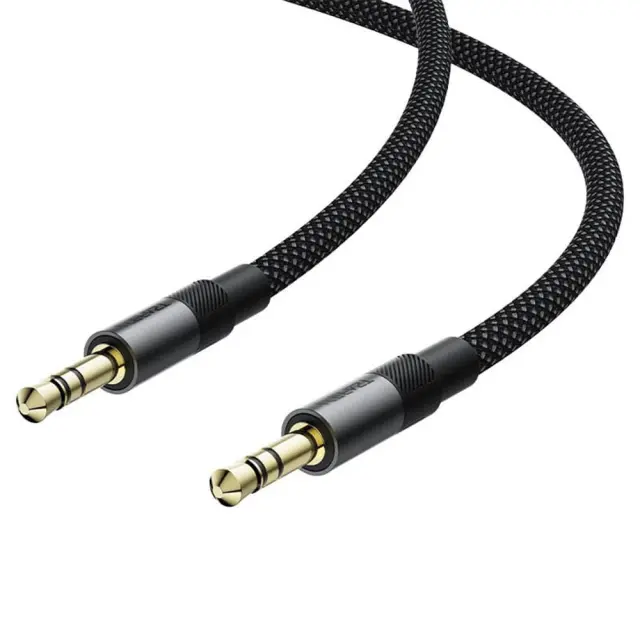 Καλώδιο σύνδεσης Ήχου Acefast J10 3.5mm Αρσενικό σε 3.5mm Αρσενικό Braided Μαύρο 1m 2