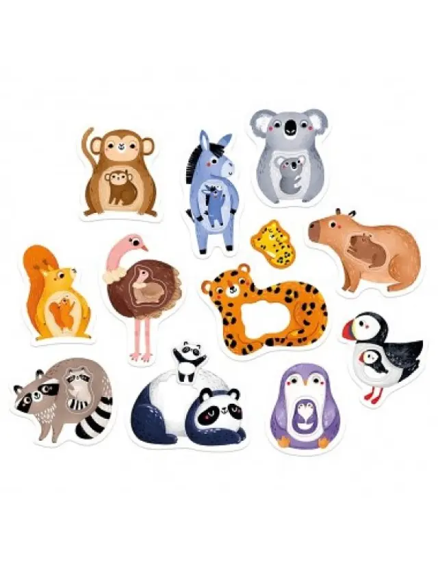 Παιδικό Παζλ Banana Panda First Jumbo Puzzle Mommy & Me 18M+ ΠΟΛΥΧΡΩΜΟ - One Size 3