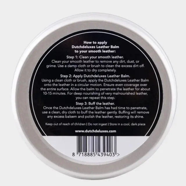Σετ Περιποίησης Δέρματος Dutchdeluxes (βάλσαμο 150ml + βούρτσα + βαμβακερό πανί) - ONESIZE 3