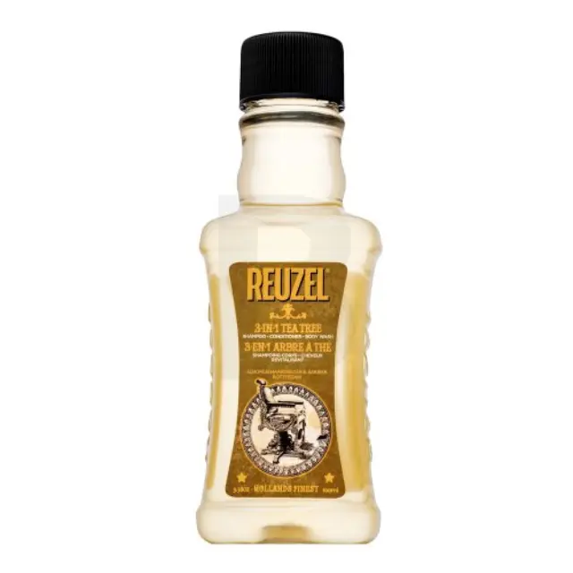 Reuzel 3-in-1 Tea Tree Shampoo shampoo, conditioner and body wash 3in1 100 ml