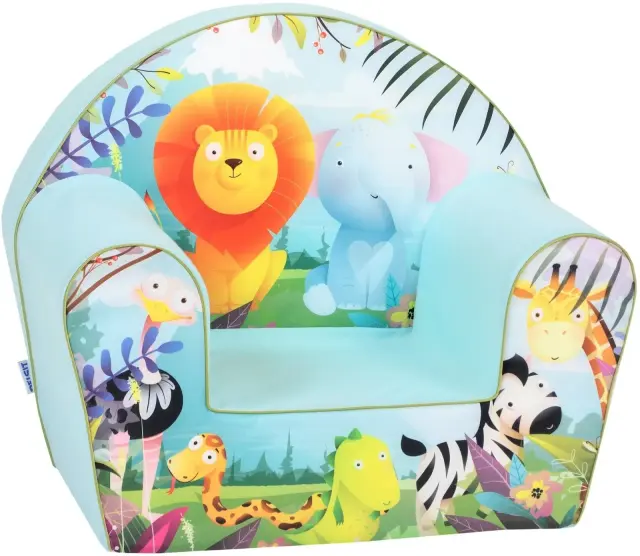 Delsit Παιδική Πολυθρόνα Με Μπράτσα Lion & Elephant