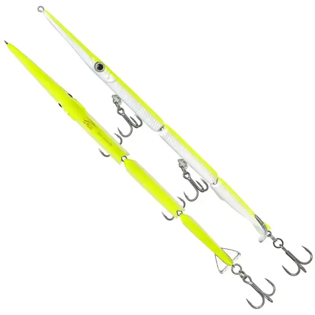 Τεχνητό Jack Fin Stylo Jointed 150 Yellow Fluo