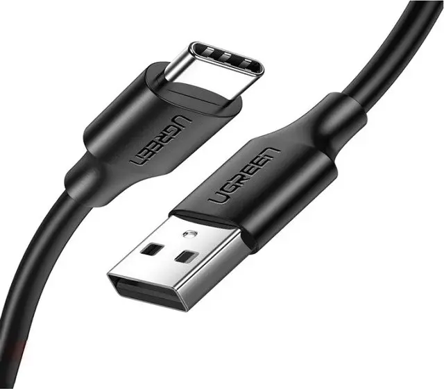 Ugreen USB-A - USB-C 3A 0.25m cable US287 (black)