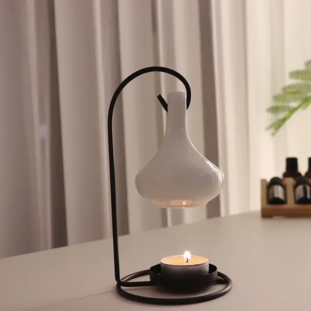 Κρεμαστός αρωματιστής Αιθέριων Ελαίων-Wax melts κεραμικός, Ceramic Drop 3