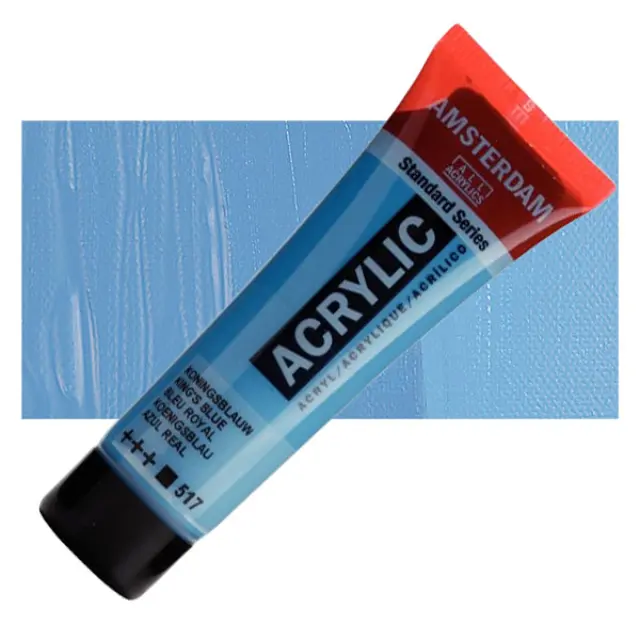 Ακρυλικό Talens Amsterdam 517 King's Blue - 20ml