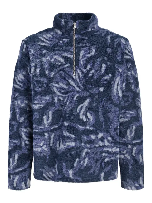JORSALAMANCO TEDDY SWEAT HIGH NECK - Sky Captain