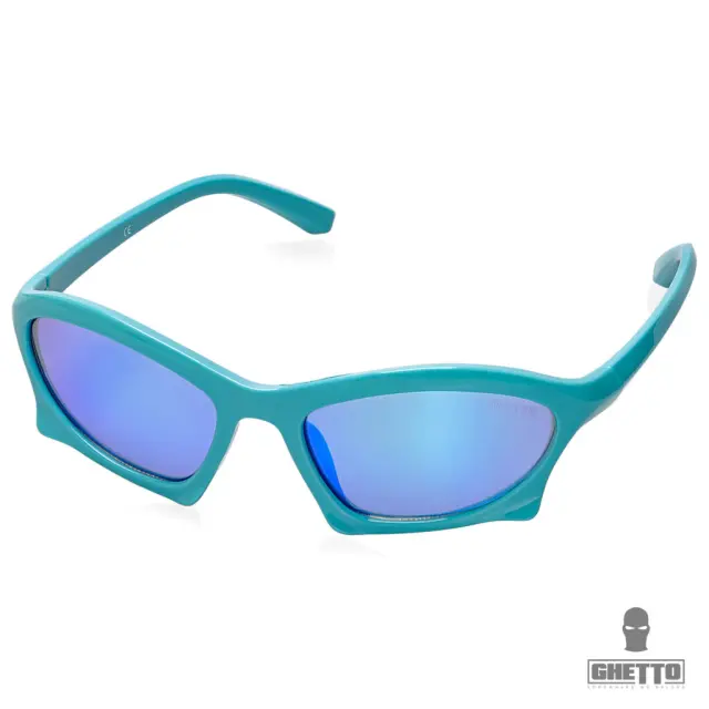 Ghetto Steampunk Sport Sunglasses Unisex Green