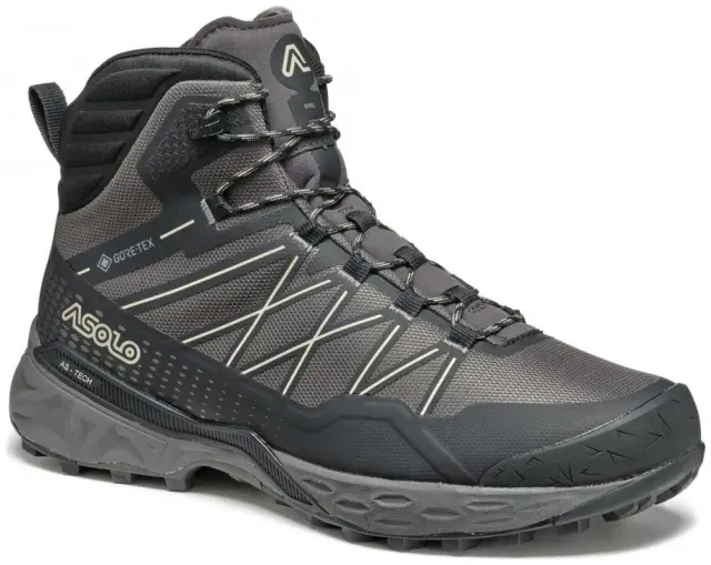 Tahoe Mid GΤΧ Mm Shark Grey/Black/Beige Μποτάκι Πεζοπορίας Asolo - A40056-B181 - 43 1/3