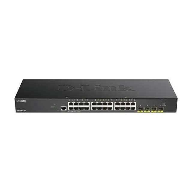 D-Link DGS-1250-28X v1 Managed L2 Switch με 24 Θύρες Gigabit (1Gbps) Ethernet και 4 SFP Θύρες