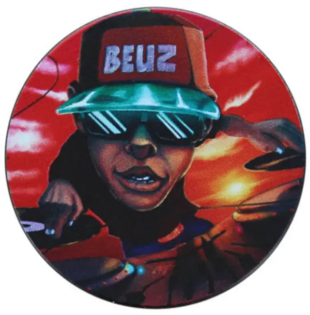 Grinder Τρίφτης Aluminium Beuz «DJ Beuz» 50mm - 4 Parts 2
