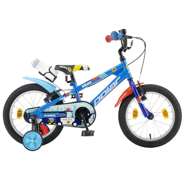 POLAR POLICE ΠΑΙΔΙΚΟ ΠΟΔΗΛΑΤΟ 16” ΓΑΛΑΖΙΟ P162S01232 2024
