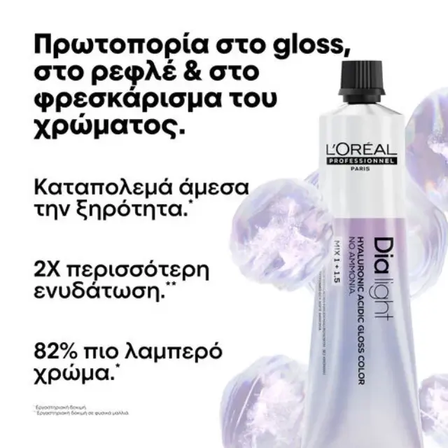 L’Oreal Professionel Dia Light 6.3 Ξανθό Σκούρο Ντορέ 60ml 2