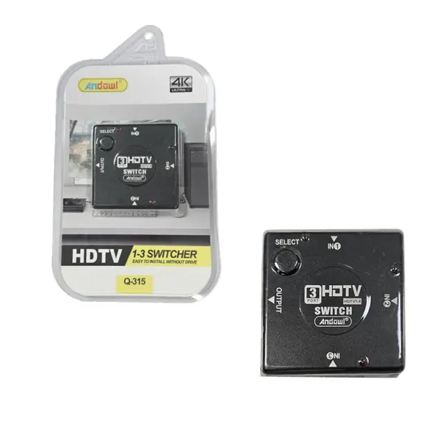 Andowl Διακόπτης HDMI 3 Θυρών 4K Q-315 - HDTV 1-3 Switcher 0751112