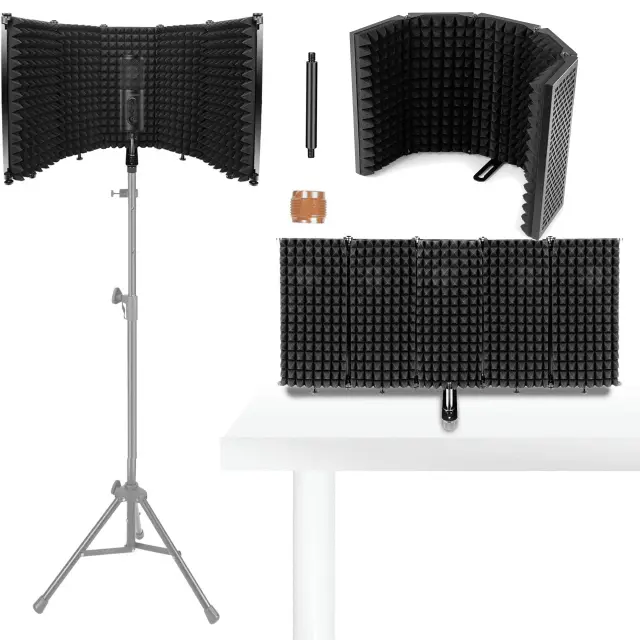 DNA NSP portable acoustic booth studio screen microphone filter soundproofing cover 3