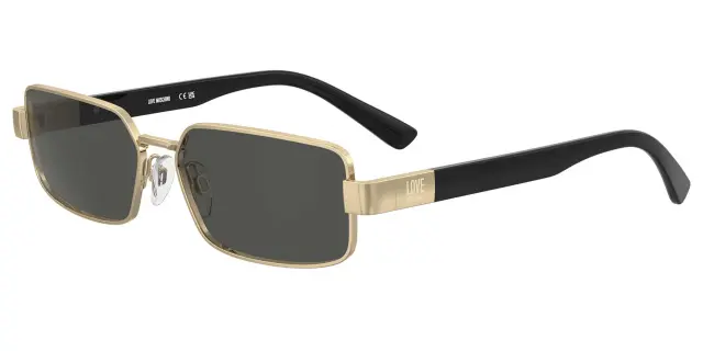 Moschino Unisex Γυαλιά Ηλίου με Χρυσό Σκελετό και Γκρι Φακό MOL100/S 000/IR