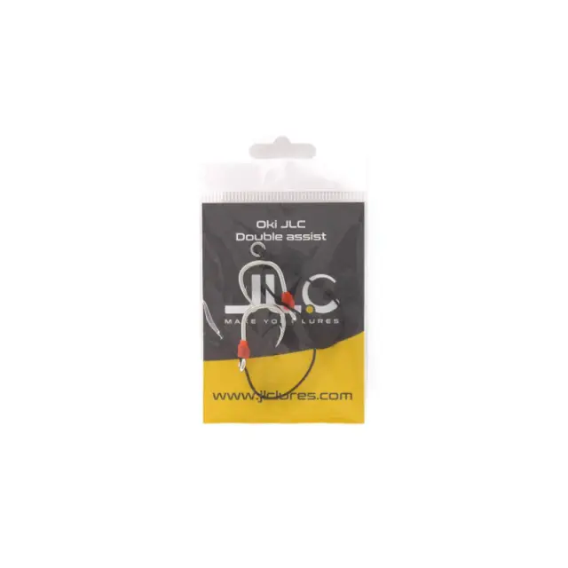 Αγκίστρια JLC Oki Double Assist – 2/0, 3X High Carbon, 1.2mm Πλέξη για Tentacles OKI 2