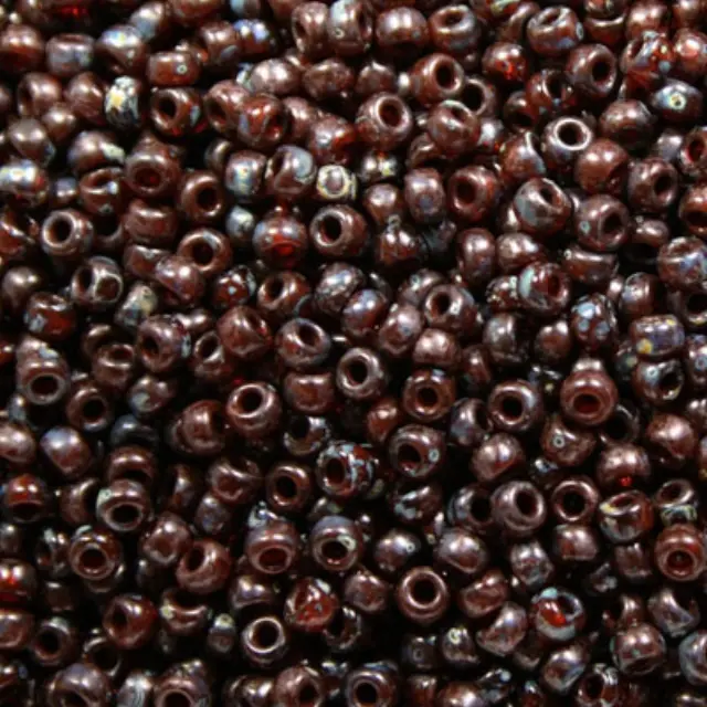 Χάντρα Miyuki Round Rocailles 8/0 - 4503 - Picasso Red Brown ~25gr