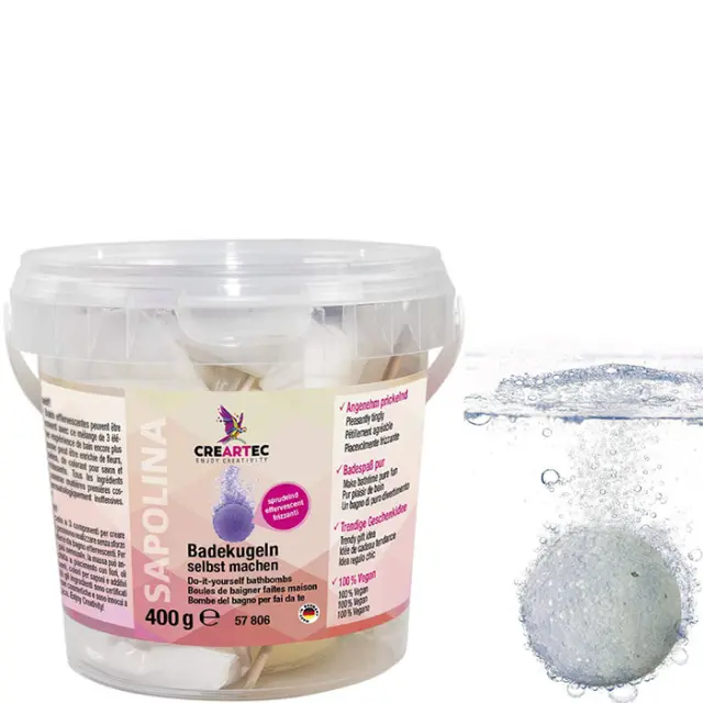 Σετ DIY Bath Bombs (Αναβράζουσες) - 400gr