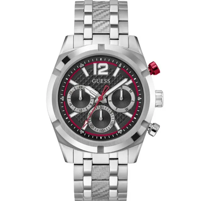 GUESS RESISTANCE Ανδρικό Ρολόι Quartz Multi-Function GW0714G1